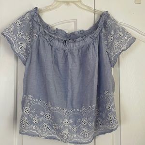 Atmosphere Eyelet Top